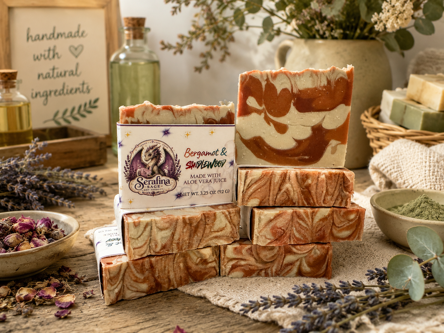 Bergamot & Sandalwood Soap