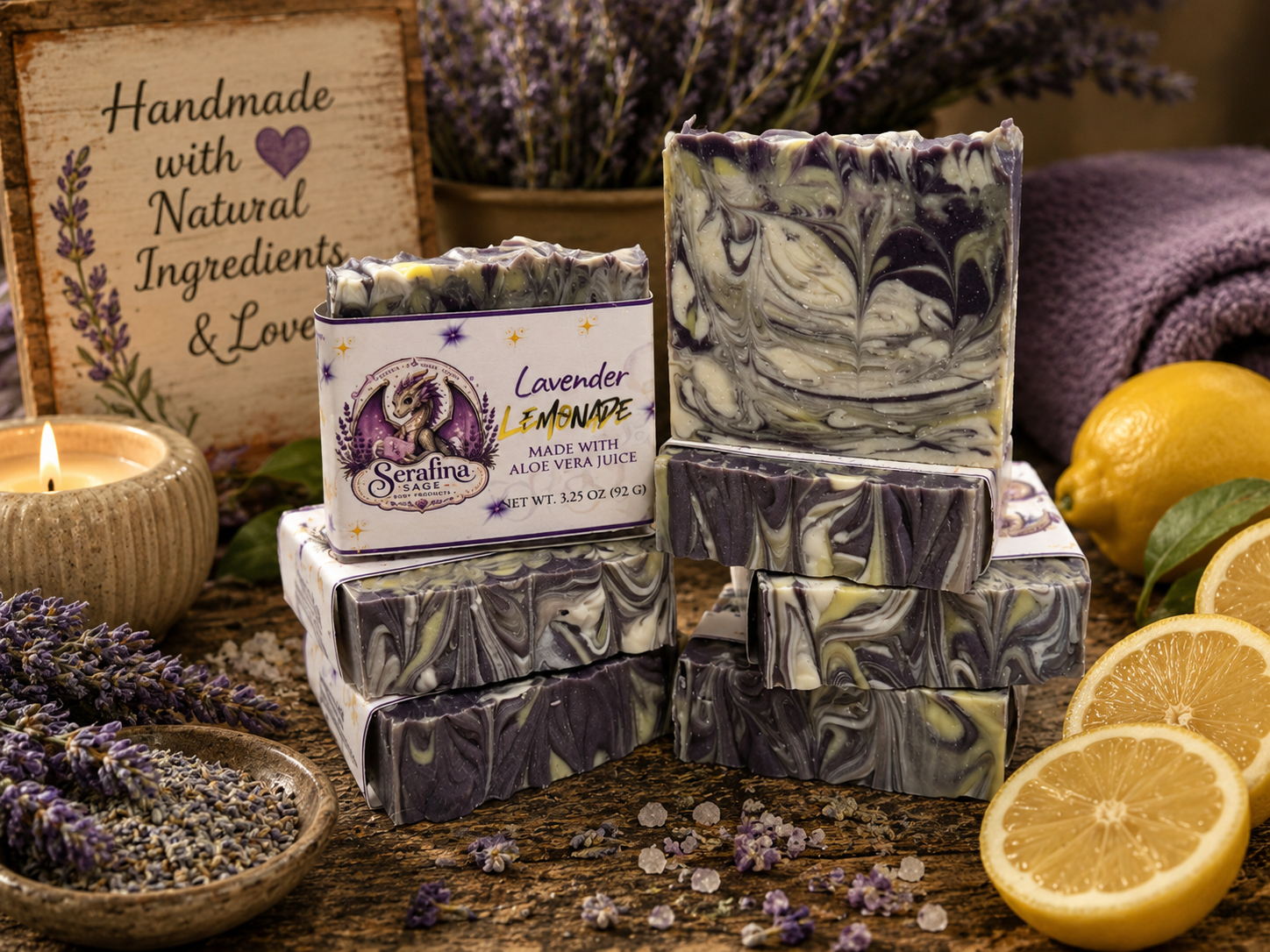 Lavender Lemonade Soap