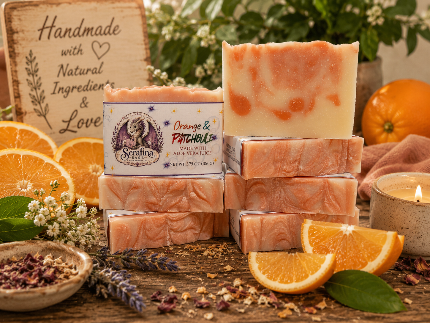 Orange & Patchouli Soap