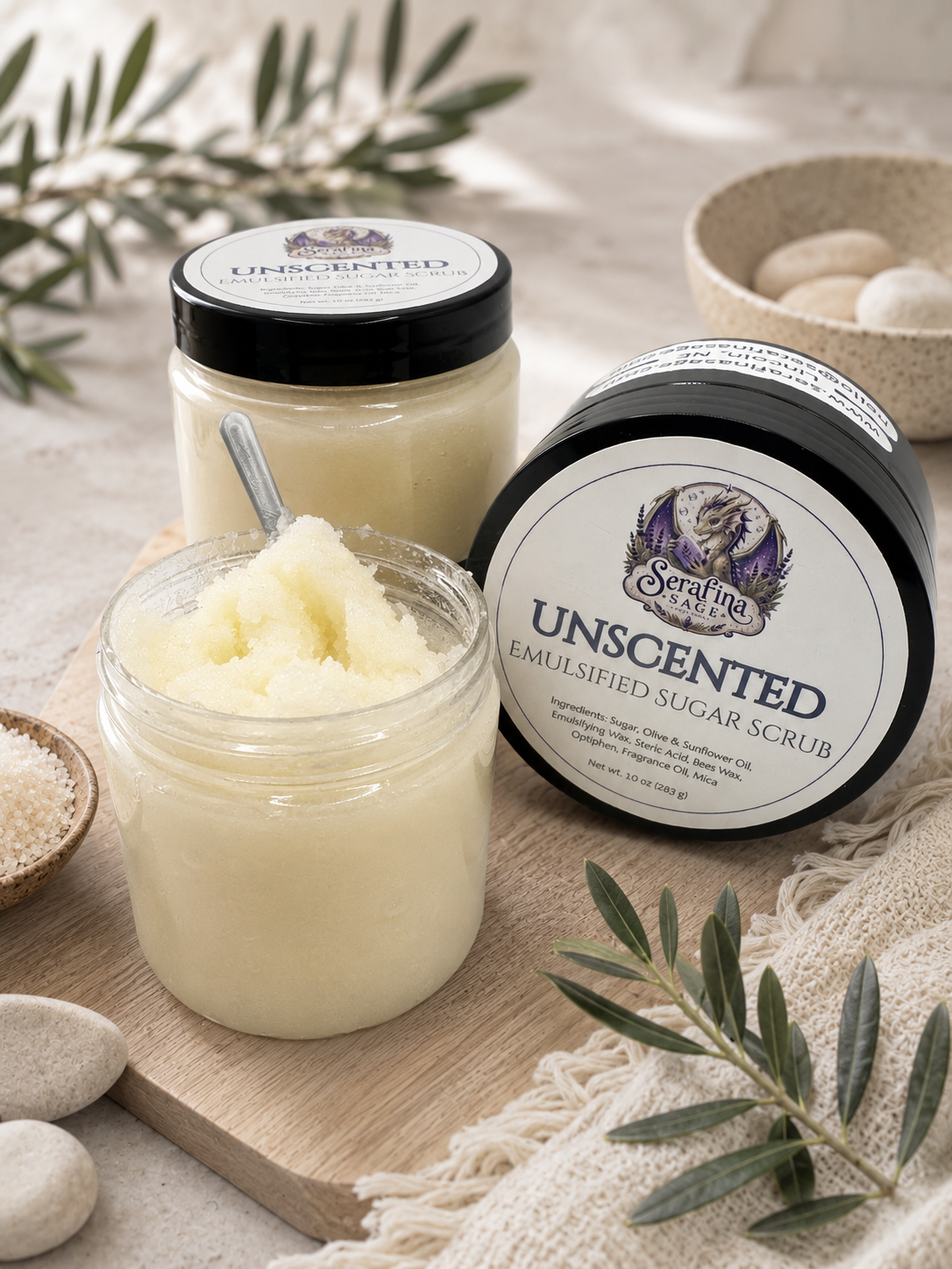 Unscented Emulsified Sugar Scrub